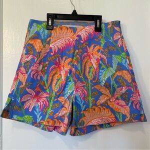 Gretchen Scott Designs Shorty Short Palm Palm Blue XS